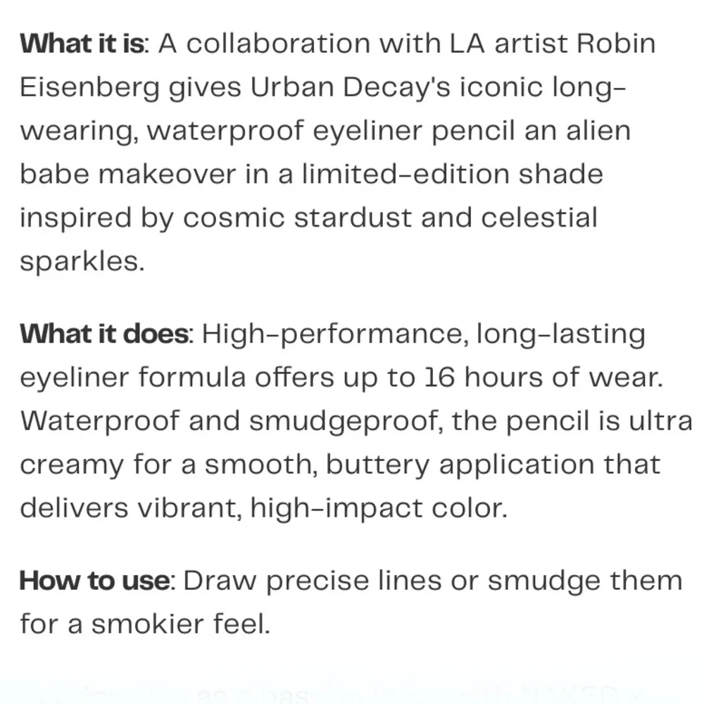 Urban Decay 24/7 Glide-On Eye Pencil